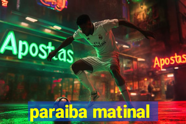 paraiba matinal